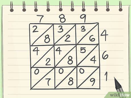 How to Do Lattice Multiplication: 6 Steps (with Pictures).